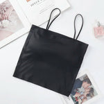 Seamless Bra Summer Tube Tops Women Crop Tops with Removable Pads Sexy Lingerie Invisible Top