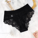 1pcs Fashion Style Elegant Women's Panties Low Waist FloralSexy Lingerie Comfortable Female Underpants Hot Sale Lady Briefs