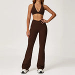 2PCS Yoga Set Gym Clothes Workout Sportswear Yoga Suits Women Tracksuits Fitness Outfits Sports Bra Gym Leggings Athletic Wear