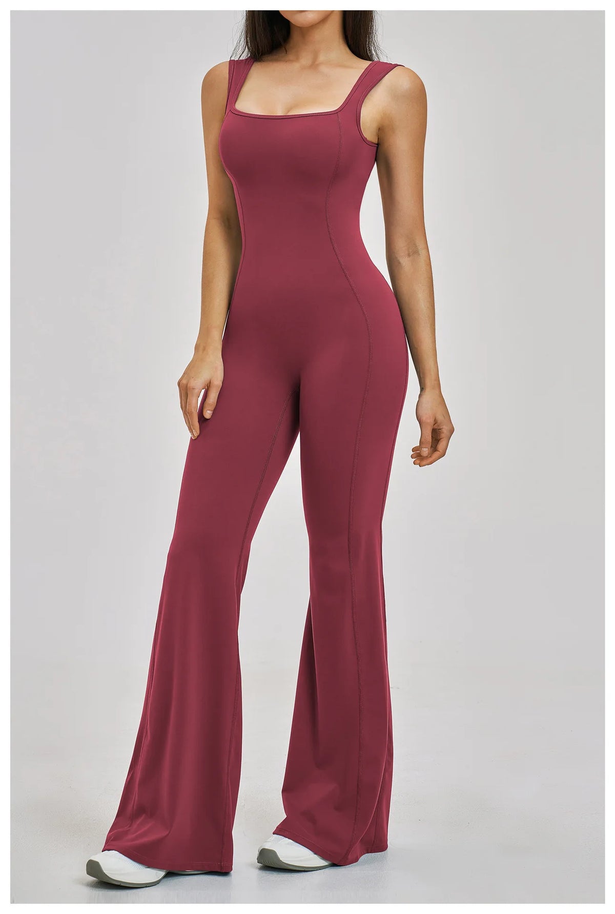 Slimming Yoga Jumpsuits Women Hollow Out Ruffles Backless Sportswear Fitness Back Hip-Lifting Leggings One-Piece Gym Bodysuits