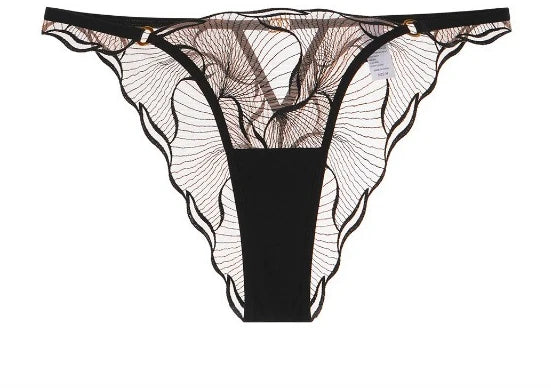Sexy French Minimizer Bra Ultra Thin Embroidery Lace Large Bust Full Coverage Wireless Lingerie Set CA Delivery MOYISU 32-38-ABC