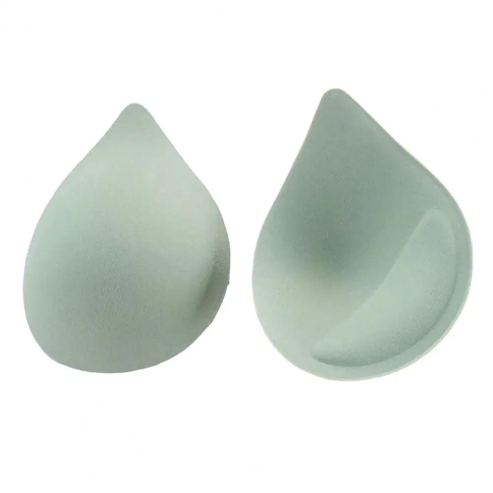 Tear Drop Shape Breast Pad Invisible Bra Pad Insert Removeable Sports Bra Cups Inserts Chest Insert Pads for Swimsuit Bikini