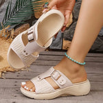 2026 FashionNew Hot Women Slippers Comfort Wedge Shoes Ladies Platform Sandals Casual Slippers