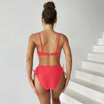 2024 Sexy Black One Piece Swimsuit Cut Out Bandage Trikini Swim Bathing Suit Monokini Push Up Brazilian Swimwear Women Bodysuit