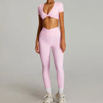 2 Pieces Sportswear Women Yoga Set Gym Clothes Sportswear Yoga Suits Fitness Set Tracksuits Sports Bra Gym Outfits Leggings