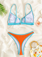 Sexy Black Bikinis Sets Pink Edge Swimwear V Neck Swimsuit Woman 2026 Micro Thong High Cut Bathing Suit Bikinis De Mujer Biquini