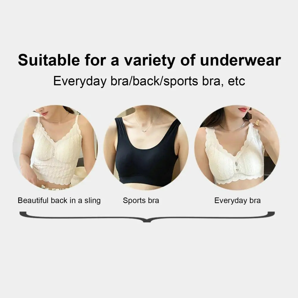 Bra Pad 0.1cm Ultra Thin Bra Insert Triangle Sponge Push Up Bra Pad Women Insert Swimsuit Bikini Breast Enhancers Chest Cup Pads