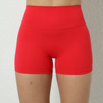 Yoga Shorts Gym Sports Shorts Women High Waist Workout Fitness Short Leggings Running Cycling Tight Soft Sportswear