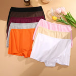3PCS/SET Women Panties Cotton Seamless High waist Boxer shorts Female Solid Color Briefs Cozy Lingerie Intimate Underpants XS-XL