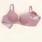 Women Print Seamless Bra Sexy Lingerie Floral Push Up Bras One-Piece Underwear 2026 Bralette No Steel Rings Gather Brassiere
