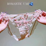 Women's low-waist underwear transparent breathable quick-drying girl's briefs