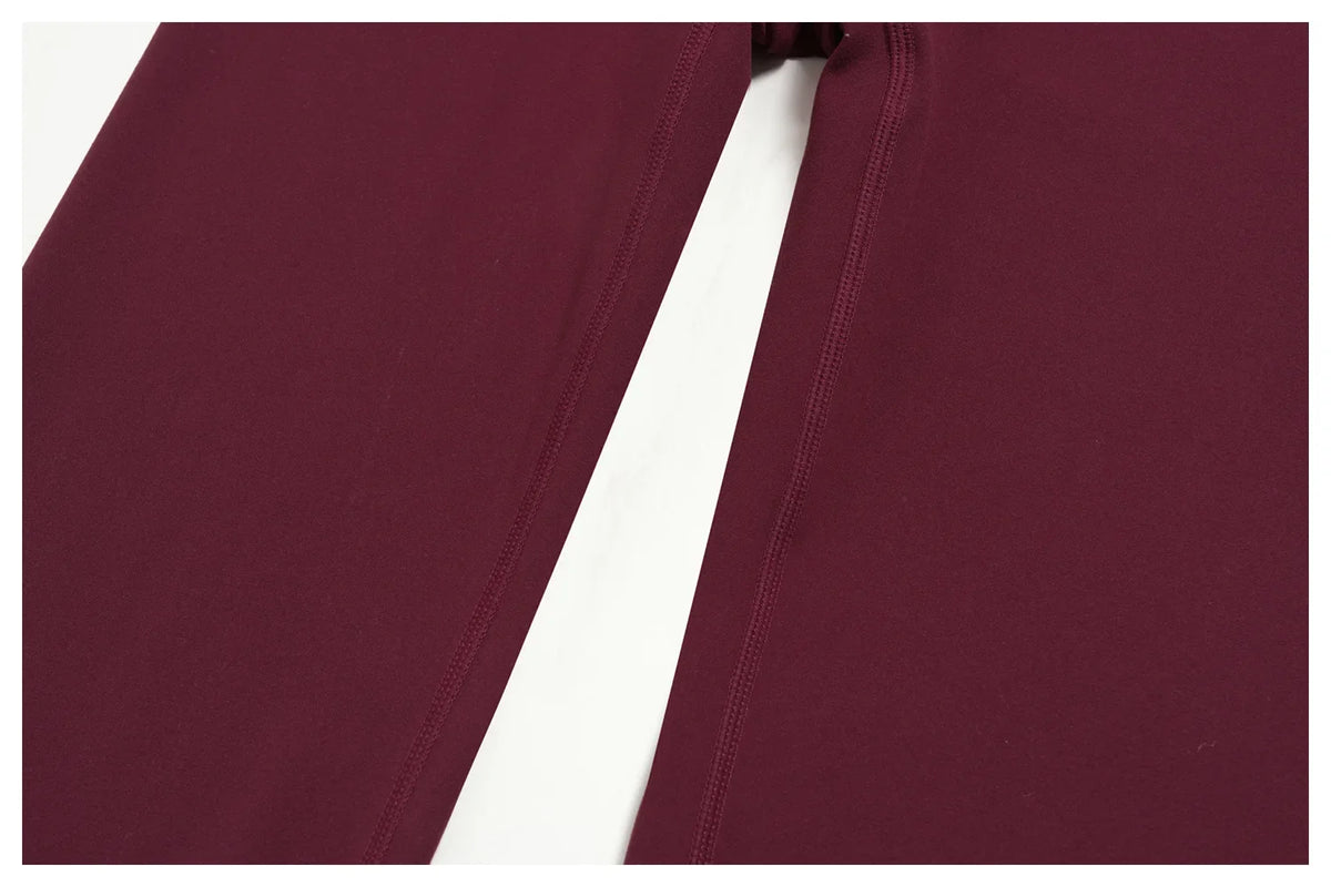 Hip Lifting Midi Length Yoga Pants Women Contrast Color Gym Sports High Waist Capri Trousers Breathable Fitness Running Leggings