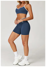 Sportswear Woman Gym Sports Bra Shorts Leggings 2 Piece Set Workout Naked Feeling Seamless Female Fitness Clothing Tracksuits