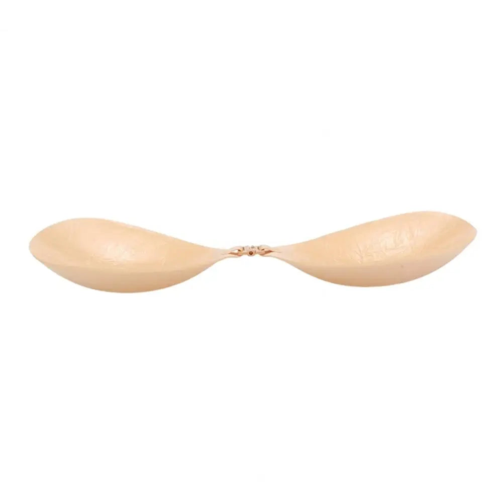 Women Silicone Chest Pad Anti-slip Invisible Thickened Breast Support Sticky Pasties Nipple Covers Strapless Adhesive Bra