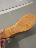 Wedge Sandals for Women Summer Comfortable Non Slip Beach Shoes Woman PU Leather Platform Roman Sandalias Mujer