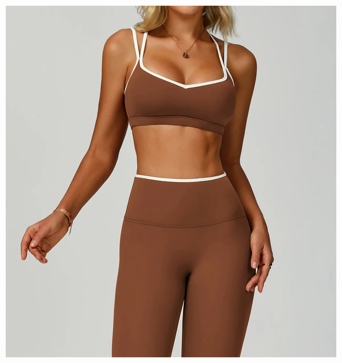 Sexy Back Sports Bra Top Women's Push-Up Yoga Underwear Fitness Top Running Workout Yoga Top Soft Beauty Back Bras Gym Underwear