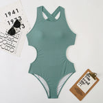 Striped Women One Piece Swimsuit High Quality Swimwear Printed Push Up Monokini Summer Bathing Suit Tropical Bodysuit Female