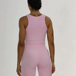 Women's Yoga Vest Shockproof Fixed Cup Beauty Back Yoga Top Outdoor Sports Running Fitness Vest