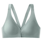 Front Closure Push Up Bra Seamless Underwear Women's Bras Without Steel Ring Gathers Non-wire Bra Beauty Back Sexy Lingerie