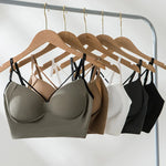 Seamless Bras For Women Deep Vneck Push Up Bra Wireless Bralette Women's Sexy Lingerie Beautiful Back Underwear Female Crop Top