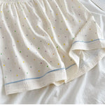 Thin Cotton Women's Short-sleeved Pajamas Set Summer Cute and Casual Sweet and Girly Thin Home Wear Set Sausage Dog Sleepwear