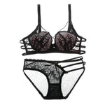 Summer Christmas Lingerie Set Red Lace Bra Lightweight Low Back Support Comfort Bralette Pure Desire AU Sizes MOYISU Sexy Tushy