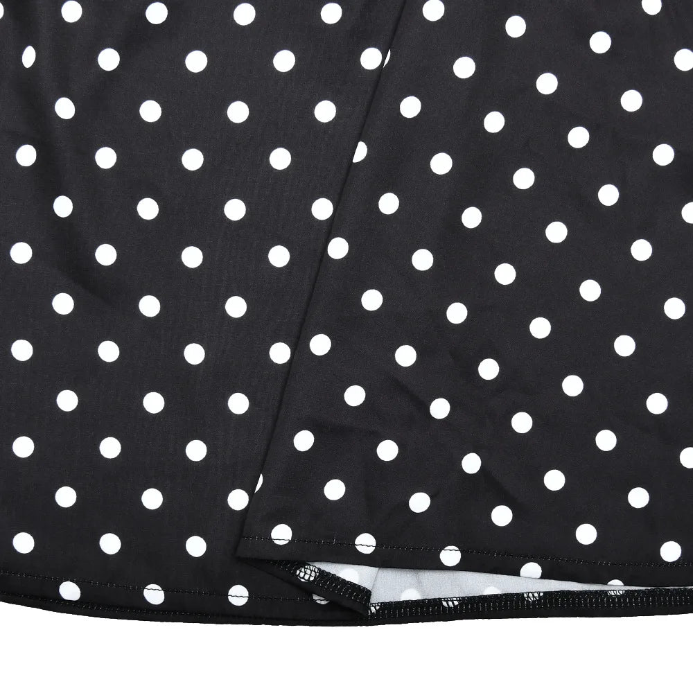 FDYOUI Woman Clothes Halter Sleeveless Polka Dot Satin Short Dress 2026 Summer Sexy Bandage Backless Mini Evening Party Dresses