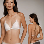 Ultra-thin Plus Size Bra for Women Breathable Mesh Soft Steel Ring Minimize Unlined Push Up Lift Underarm Bulge Full-Bust Bras