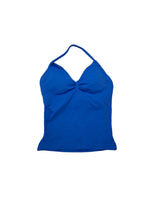 DFTLF Impact Longline Strappy Top Sports Yoga Vest Women Fitness Tank Top Gym Beautiful Open Back Bra Running Workout Halter