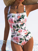 Sexy Black Striped Swimwear Women 2026 Pleate Push Up Tummy Control One Piece Swimsuit Large Size Beach Bathing Suit Monokini