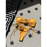 14 Colors 3D Flowers Bandeau High Cut Bikini Female Swimsuit Women Swimwear Two-Pieces Bikini Set Bather Bathing Suit Swim V5265