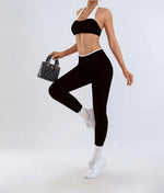 Women's Yoga Sets Fitness Sports Gym Slim Fit Hip-lifting Beautiful Back Suits Workout Casual Running Training Sets