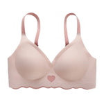 Push-Up Bras For Women Seamless Bra Non-wire Bralette Wire Free Invisible Brassiere V-Neck Sexy Lingerie Padded Underwear S-XL