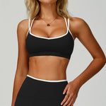Sexy Back Sports Bra Top Women's Push-Up Yoga Underwear Fitness Top Running Workout Yoga Top Soft Beauty Back Bras Gym Underwear