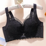 Spring And Summer New Five-breasted Thin Hole Cup Breathable Bra Without Underwire, Breast-proof Sagging Underwear Looks Thin Bh