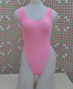DEKA Bikini Vest Transparent Open File Lovely Girl Beach Sun Bath Solid Swimwear Women One Piece Swimsuit Monokini