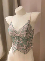 Sexy French Lace Halter Bra Summer Bralette Small Bust Wrinkle-Free Adjustable Straps Beauty Back Vest Wirefree Comfort Bra Set
