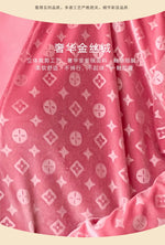 Autumn and winter new gold velvet pajamas V-neck Korean velvet sweet and sexy lace home clothes