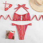 New Sexy Bikini Women's Swimsuit Micro Swimwear High Cut Bandeau Bikinis Sets Two Piece Bathing Suit Swimming for Beach Wear