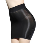 Women's Half Skirt Solid Color Temperament High Waist Slim Spicy Short Skirt Sexy Costume Transparent Mini Skirt