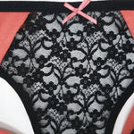 Women Sexy Lace Panties Low-waist Underwear Hollow Thong Female Breathable G String Lingerie Temptation Bikini Plus Size