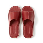 Big Size EU48 Indoor Slippers For Women Men Spring Summer House Shoes Soft Leather Anti-slip Open Toe Couples Home Floor Slides