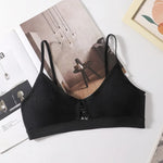 Push-Up Bras For Women Seamless Underwear Non-wire Sports Wireless Bra Top Sexy Lingerie Breathable Padded Solid Color Brassiere