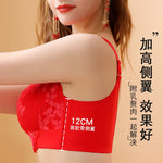 Coverage Lace Bras Plus Size Push Up Bra Sexy Lingerie Women FullWireless Brassiere C D E Cup Push Up Bras for women Bra 52CDE