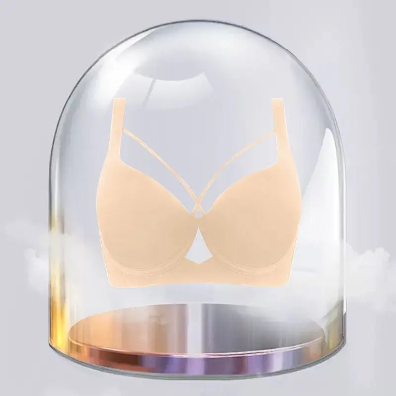 Large Size Seamless Lingerie for Women Thin and Sexy Bra Comfortable Top Up Push-upAnti Sagging Sports Breast Collection Bras
