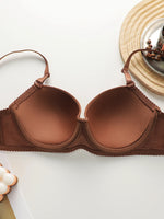 Hot selling solid color 2-piece underwear set multi-color daily four season Bra set comfortable to wear sexy Lingerie 2611