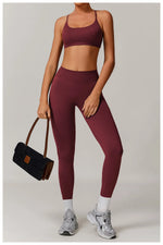 2/3PCS Yoga Set Women Workout Set Seamless Sportswear Gym Clothing Fitness Long Sleeve Crop Top High Waist Leggings Sports Suits