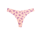 5Pcs Women Ultra-thin Seamless G-string Seamless Print Thongs Sexy Panties Ladies Soft Cute Thongs Female S-XL T-Back Panties