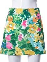 Women Floral Mini Skirts High Waist Bohemian Beach Vintage Casual Skirts Summer Aesthetic Y2K Clothes Streetwear