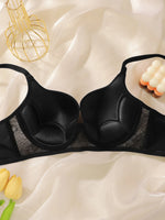 Women Smooth Seamless Underwire Bra Push‑Up Side Support Brassiere Adjustable Thin Straps Everyday Comfort Lingerie B6095